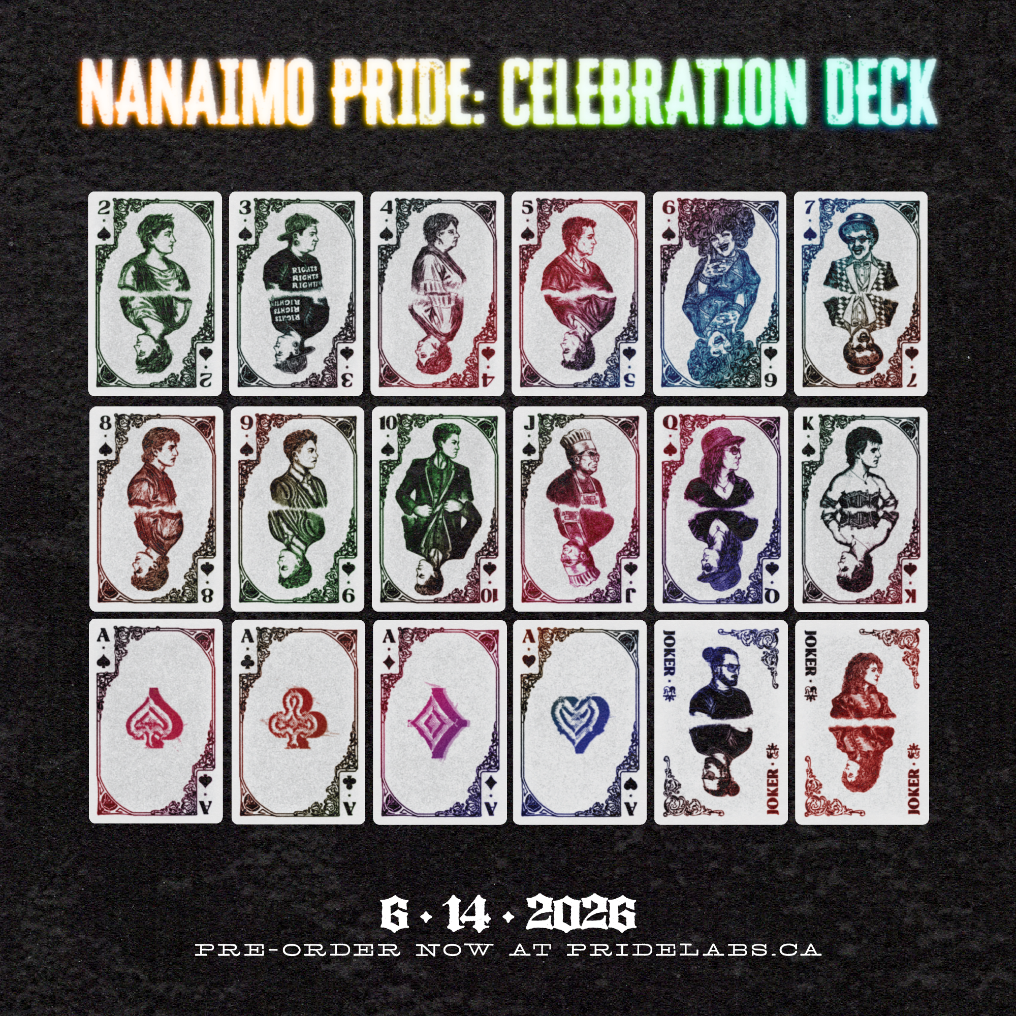 Nanaimo Pride: Celebration Deck [PRE-ORDER]